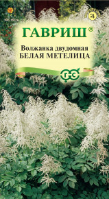 Семена Волжанка двудомная Белая Метелица, 0,02г, Гавриш, Цветочная коллекция Семена Волжанка двудомная Белая Метелица, 0,02г, Гавриш, Цветочная коллекция