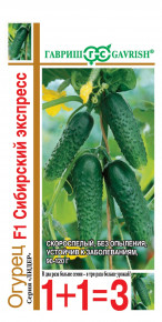 Семена Огурец Сибирский экспресс F1, 20шт, Гавриш, серия Лидер 1+1 Семена Огурец Сибирский экспресс F1, 20шт, Гавриш, серия Лидер 1+1