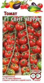 Семена Томат Свит черри F1, 12шт, Гавриш, Овощная коллекция Семена Томат Свит черри F1, 12шт, Гавриш, Овощная коллекция